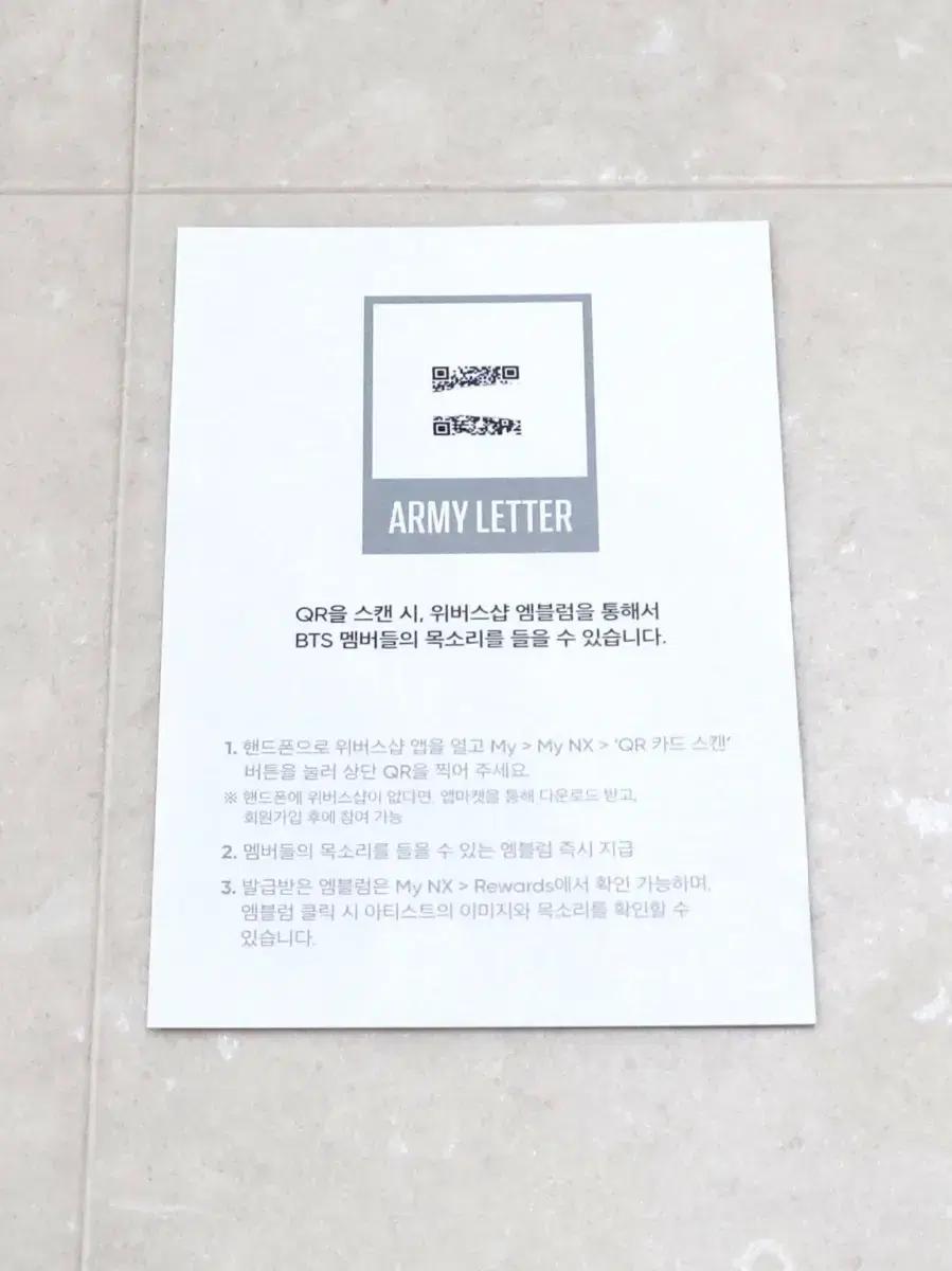 bts 방탄 proof collectors army letter+3cd
