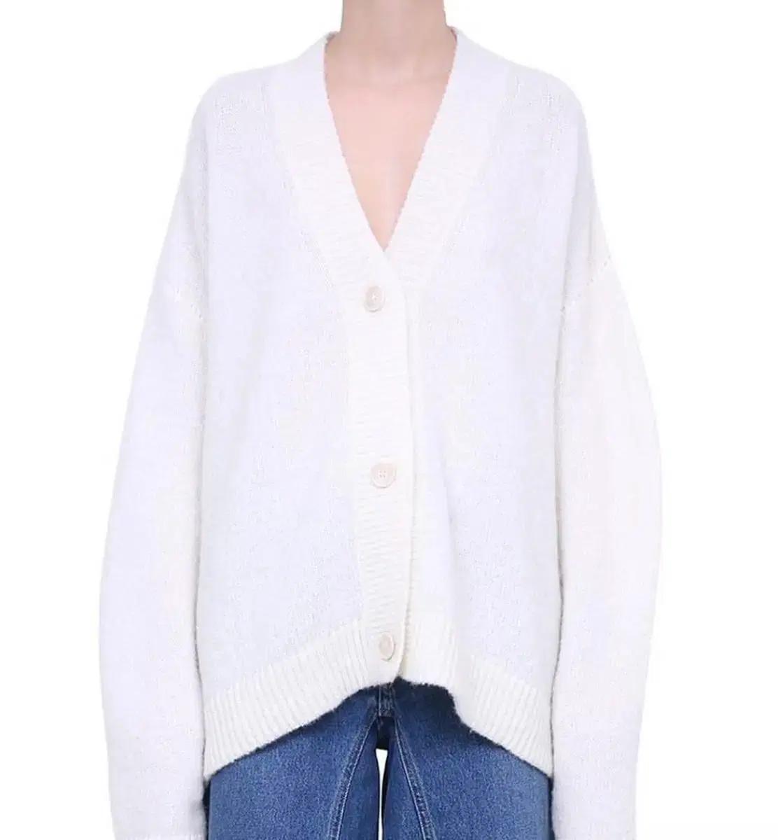 [M]MM6 마르지엘라 오버사이즈 모헤어 가디건