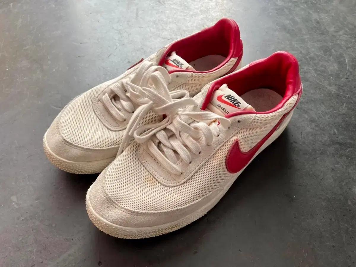 나이키 빈티지 킬샷 레드 270사이즈 판매