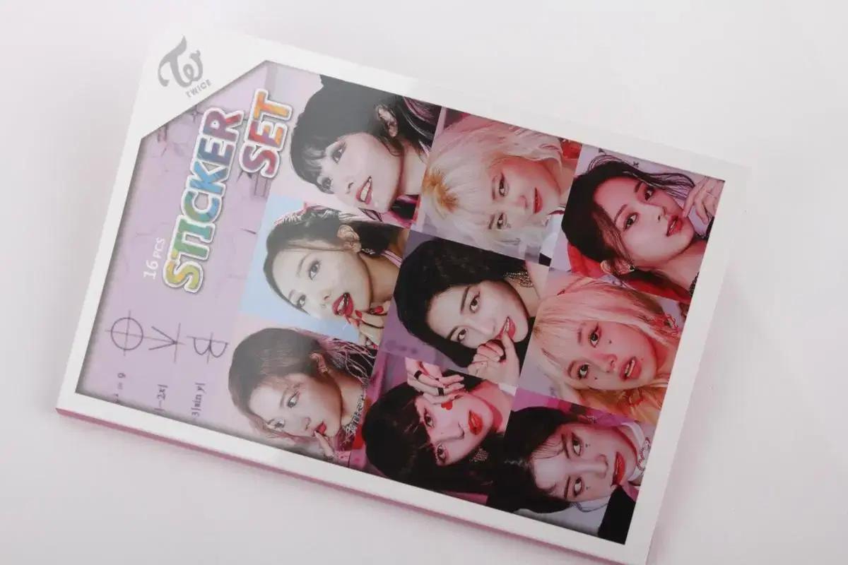 트와이스 굿즈 16장 스티커 셋트