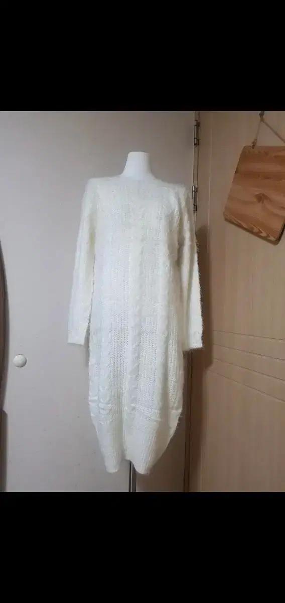 [눈꽃 니트 원피스] ops nt