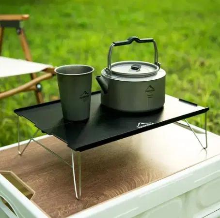 무료배송) 캠핑 테이블 휴대용 접이식 캠핑 등산 낚시 보조테이블 가방포함