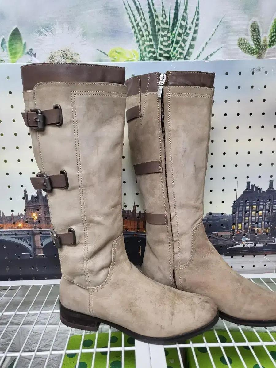 제옥스 여성부츠 여성롱부츠 누벅부츠 겨울부츠 (사이즈240) LA07