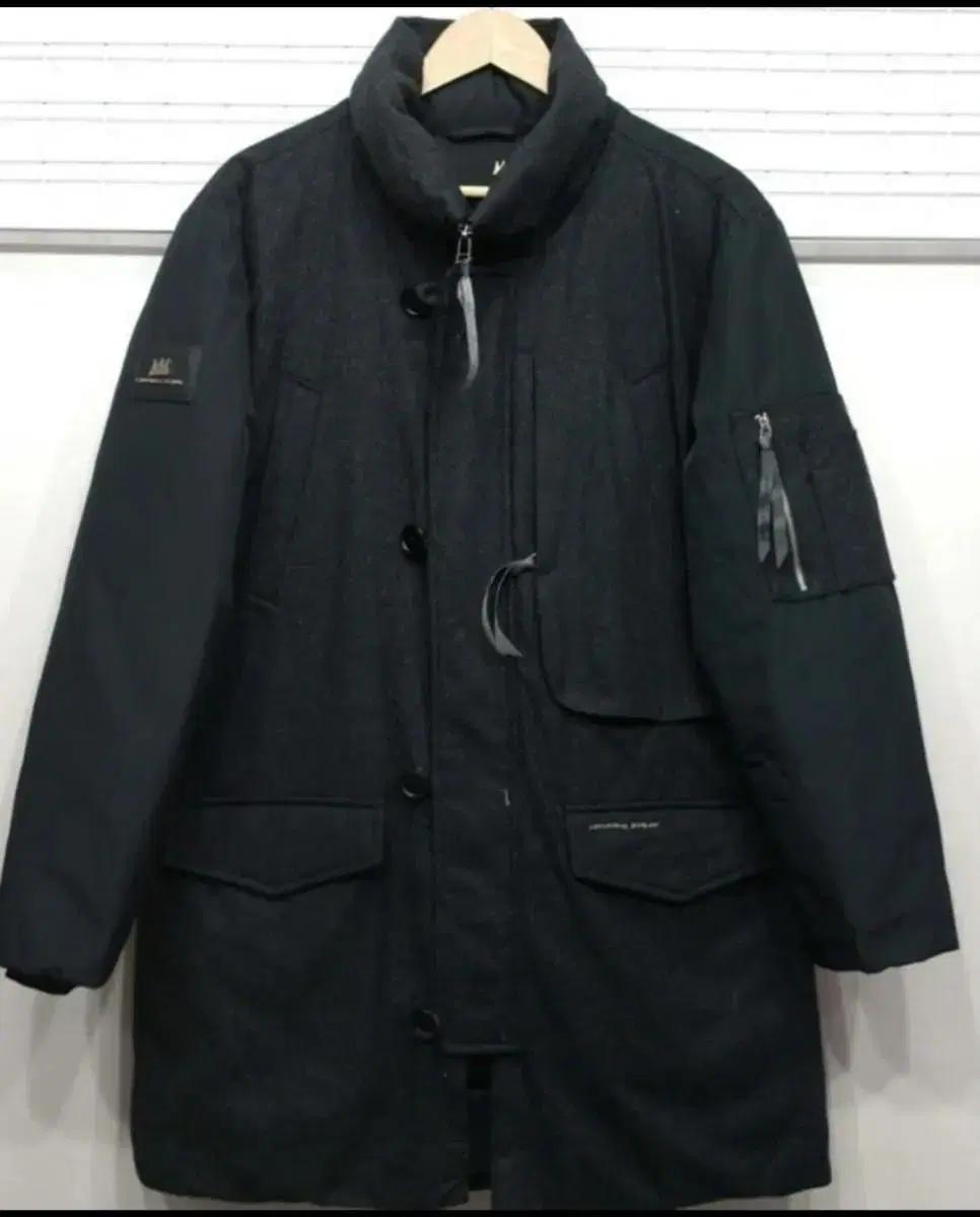 BASQUIAT(바스키아)남성 경량구스다운 롱패딩점퍼 100