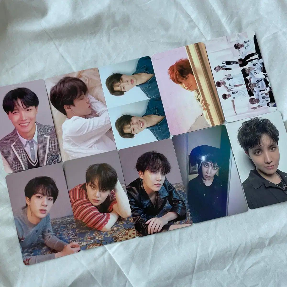 방탄소년단 방탄 BTS 호석 석진 윤기 지민 포토카드