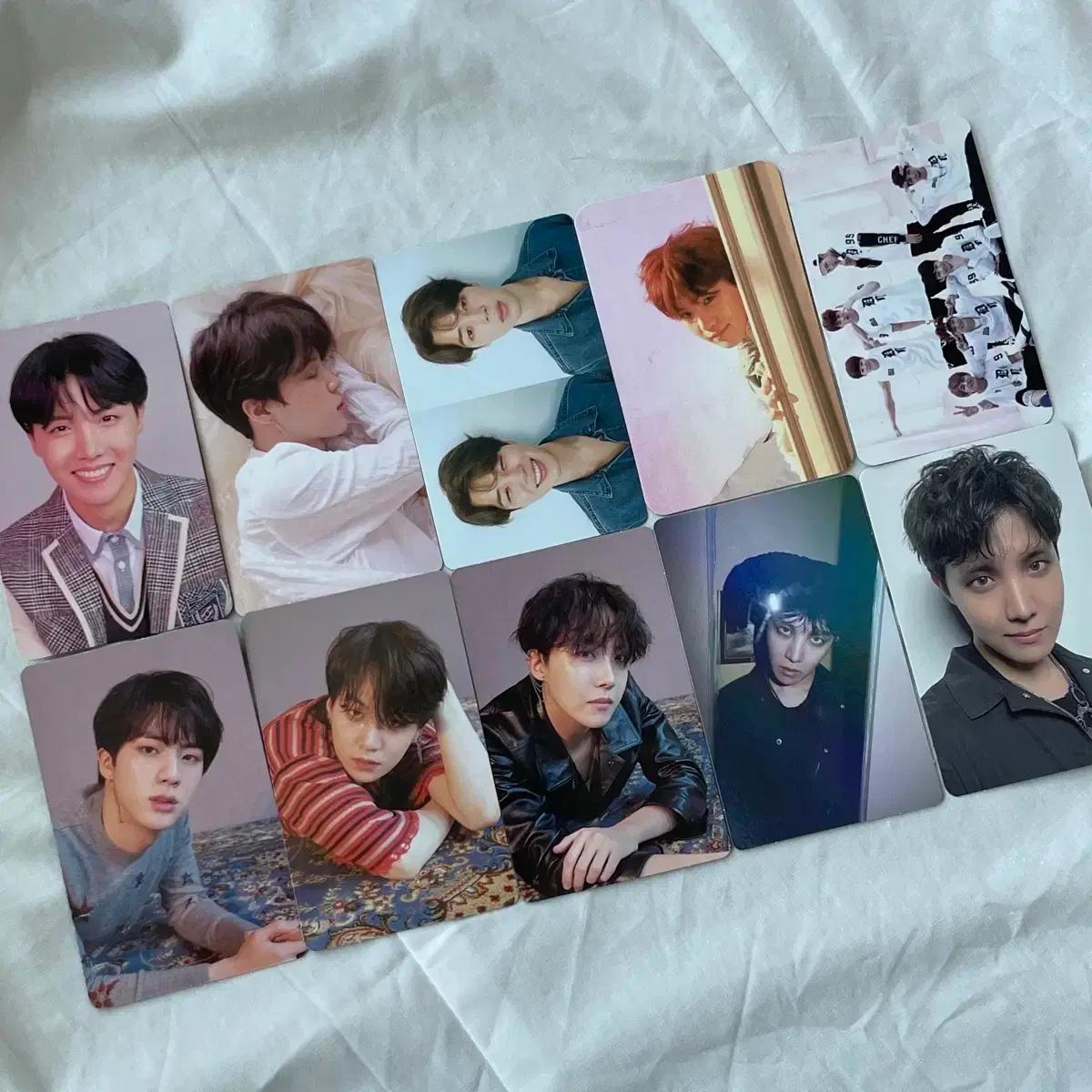 방탄소년단 방탄 BTS 호석 석진 윤기 지민 포토카드