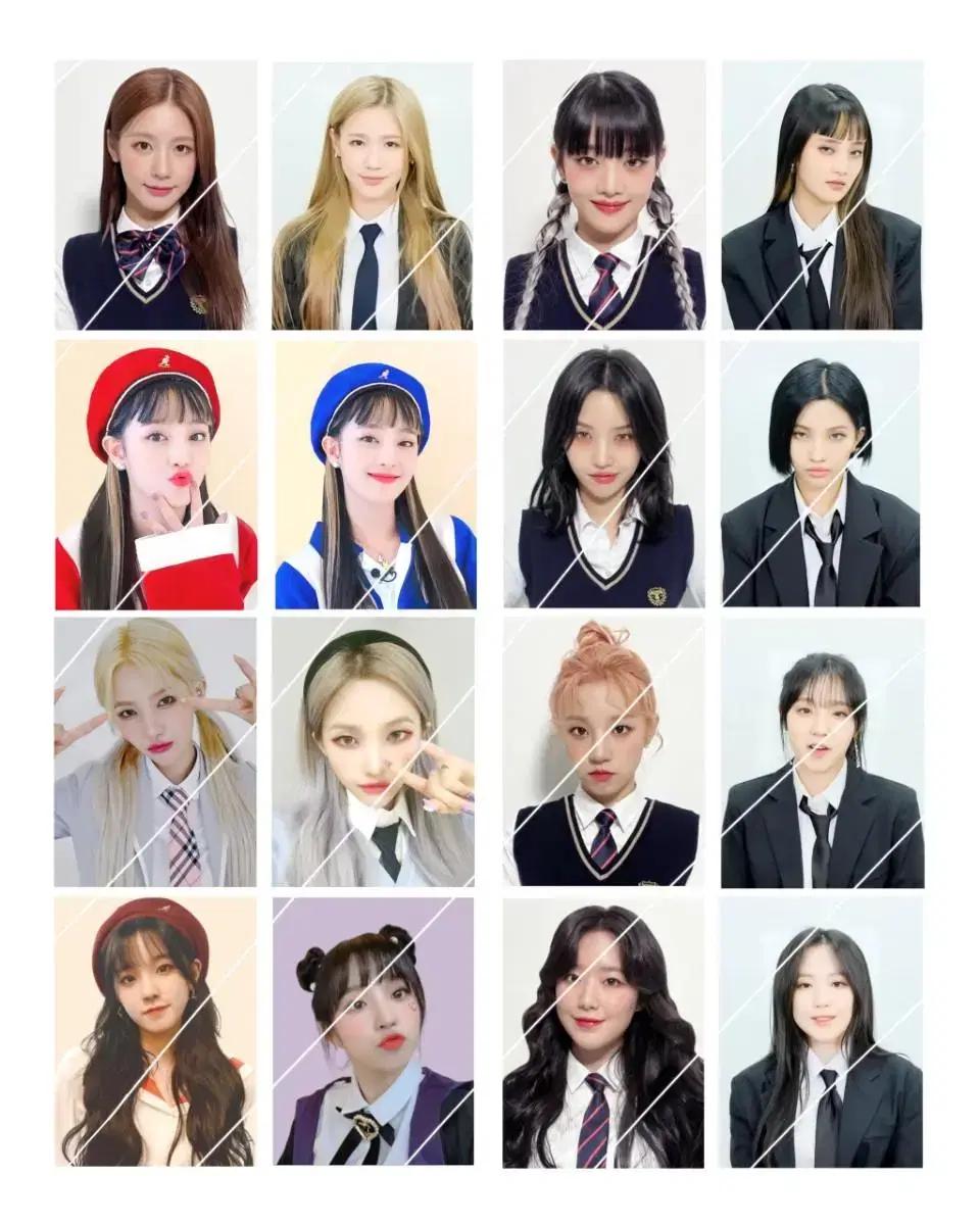 아이들 여자아이들 증사 증명사진 플리예고