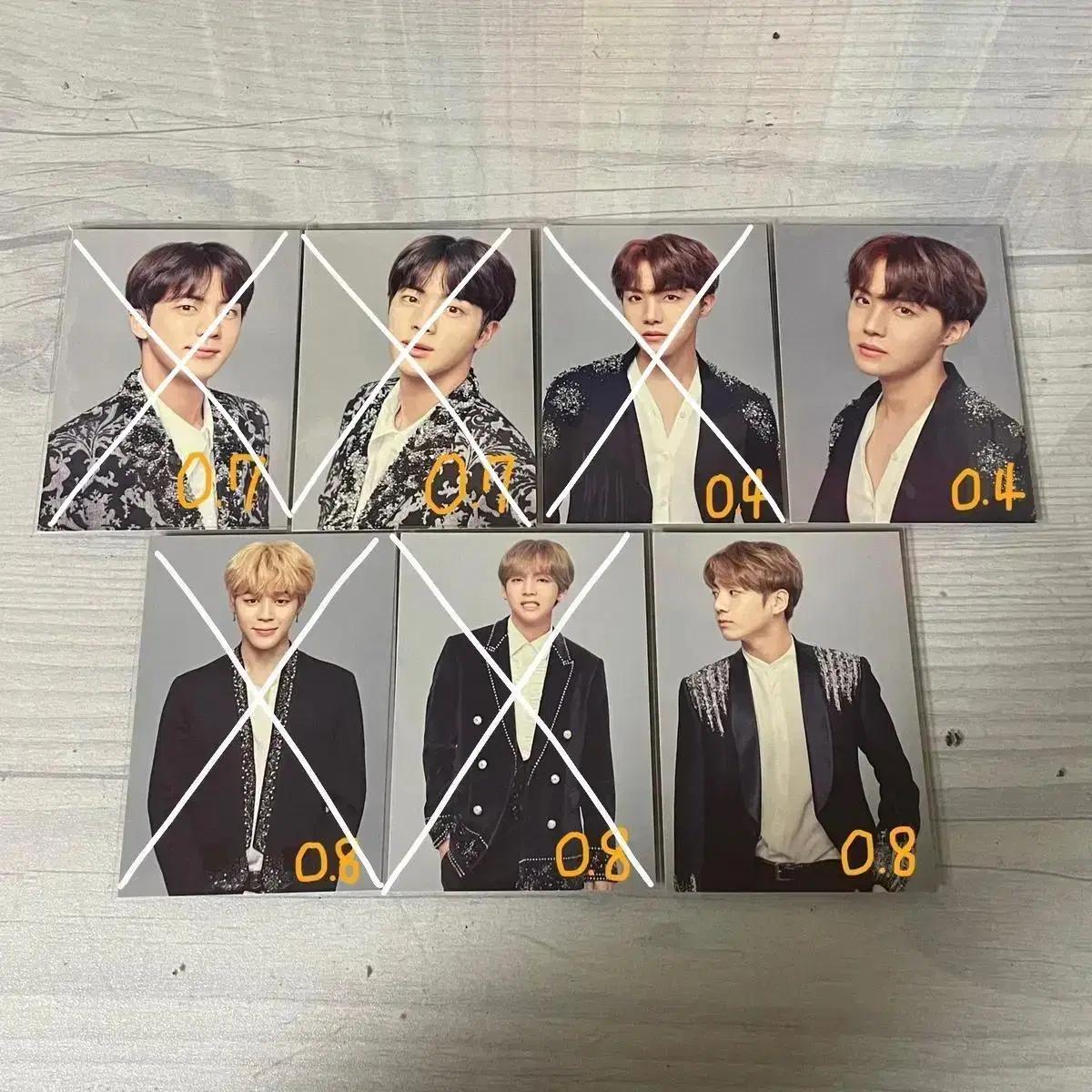 방탄 윙파콘 미니포카 판매 (윙즈파이널콘서트)