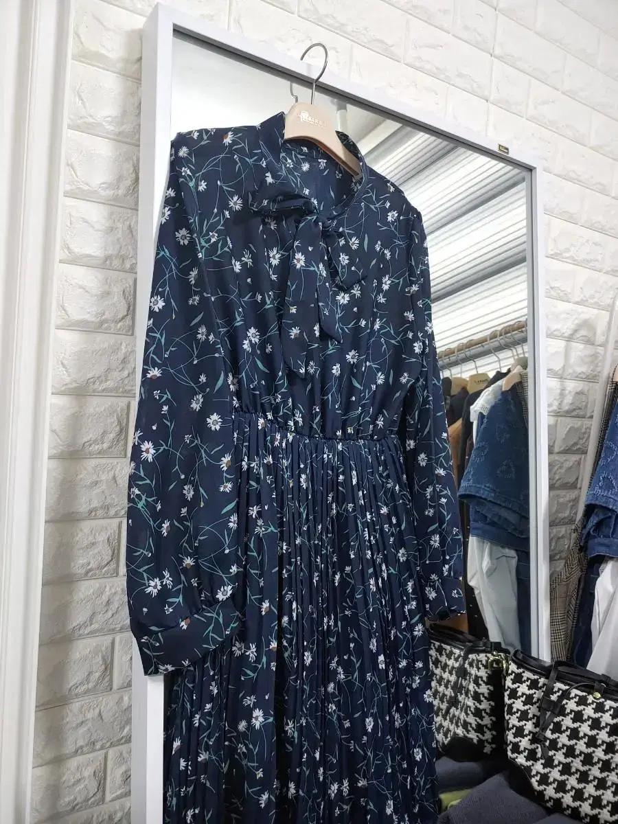 플라워 쉬폰 원피스