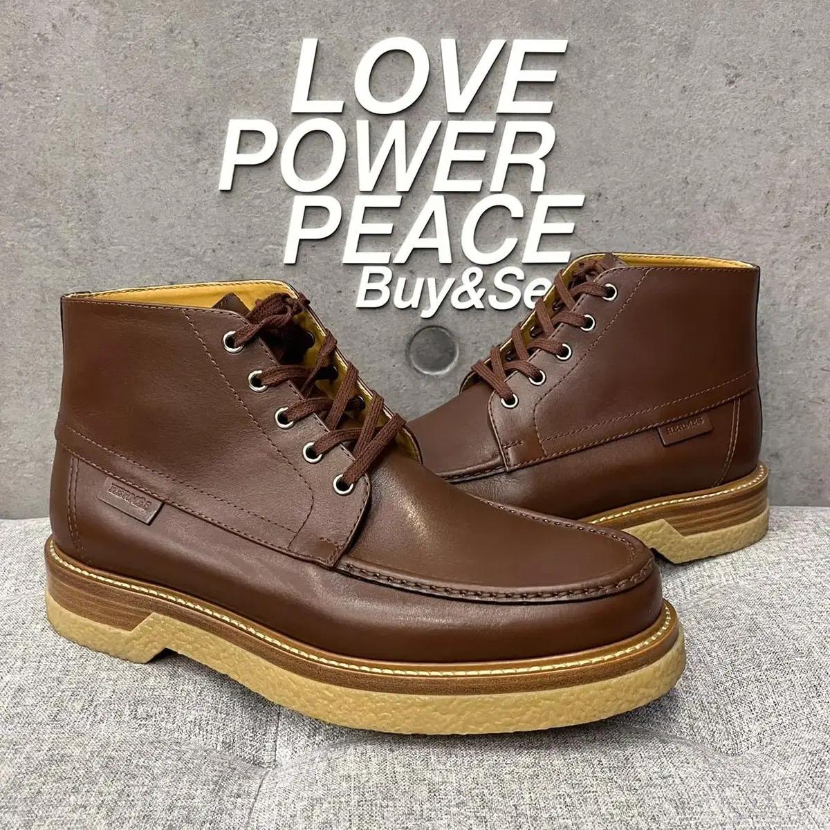 에르메스 hermes 덴버레더앵클부츠 남성용신발-F022843