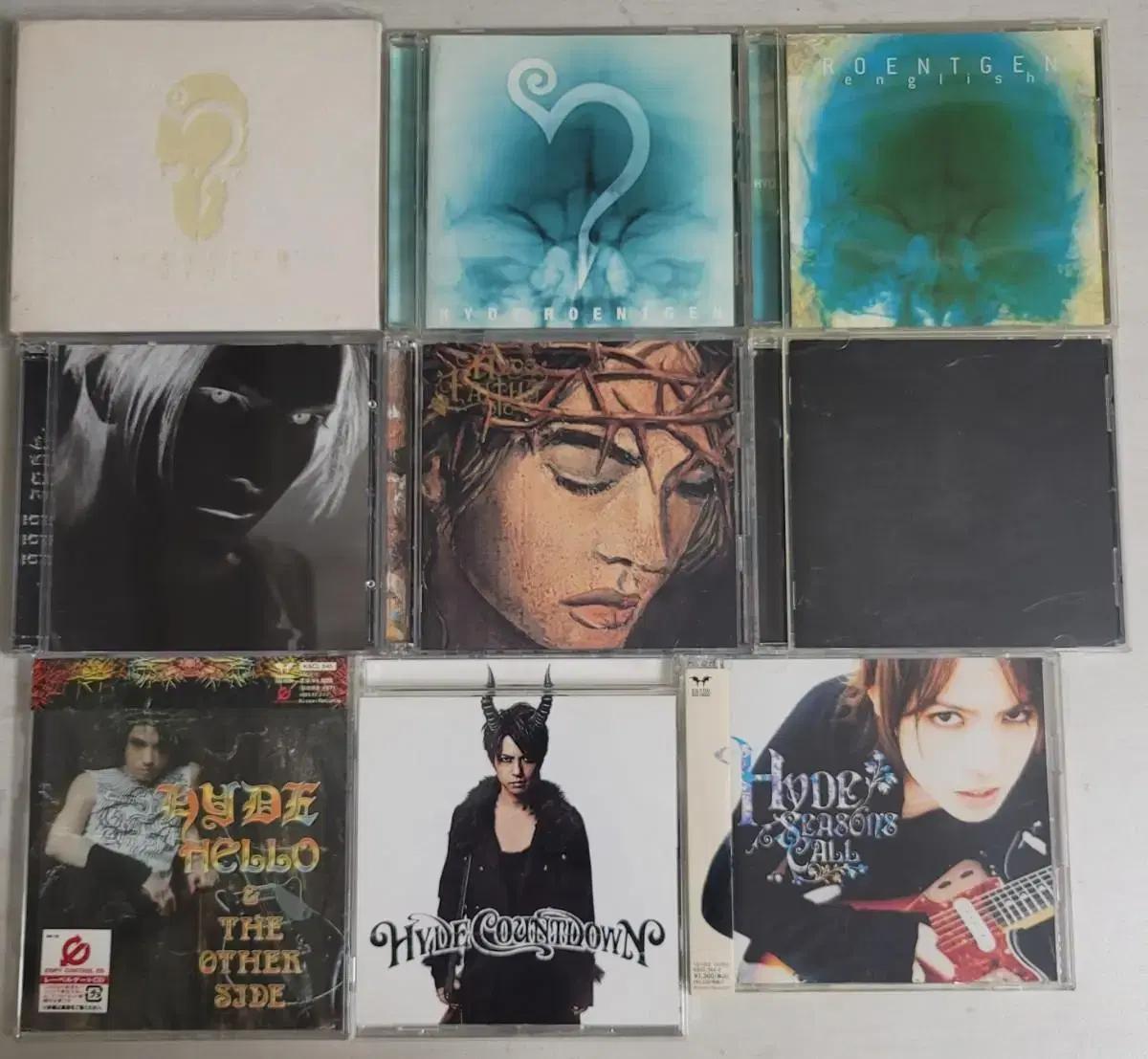 L'ARC-EN-CIEL 하이도 Hyde 앨범.싱글 팝니다.