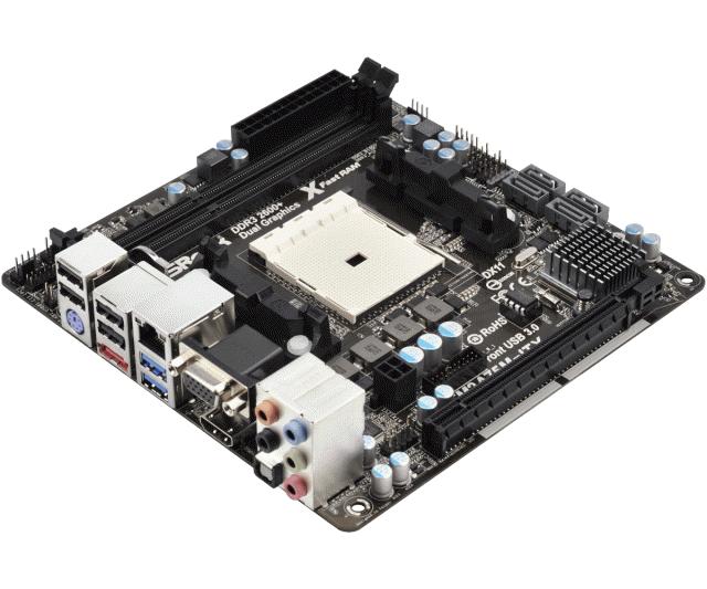 ASRock FM2A75M-ITX (FM2소켓/A75칩셋)