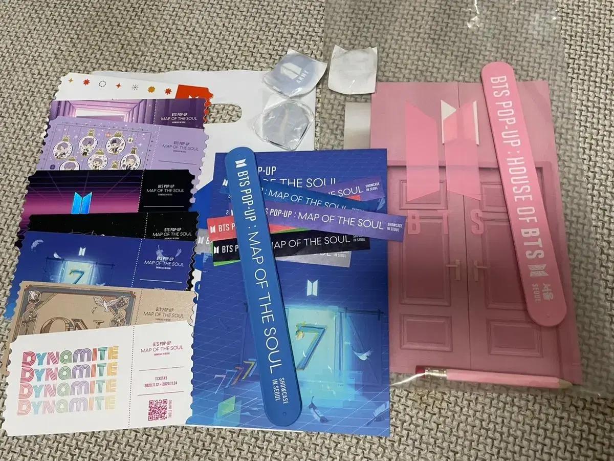 방탄 팝업 티켓 팔찌 드볼 bts popup