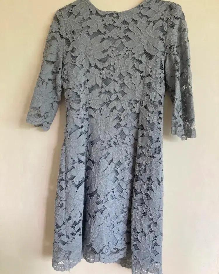 하늘색 미들원피스(하객룩 추천)