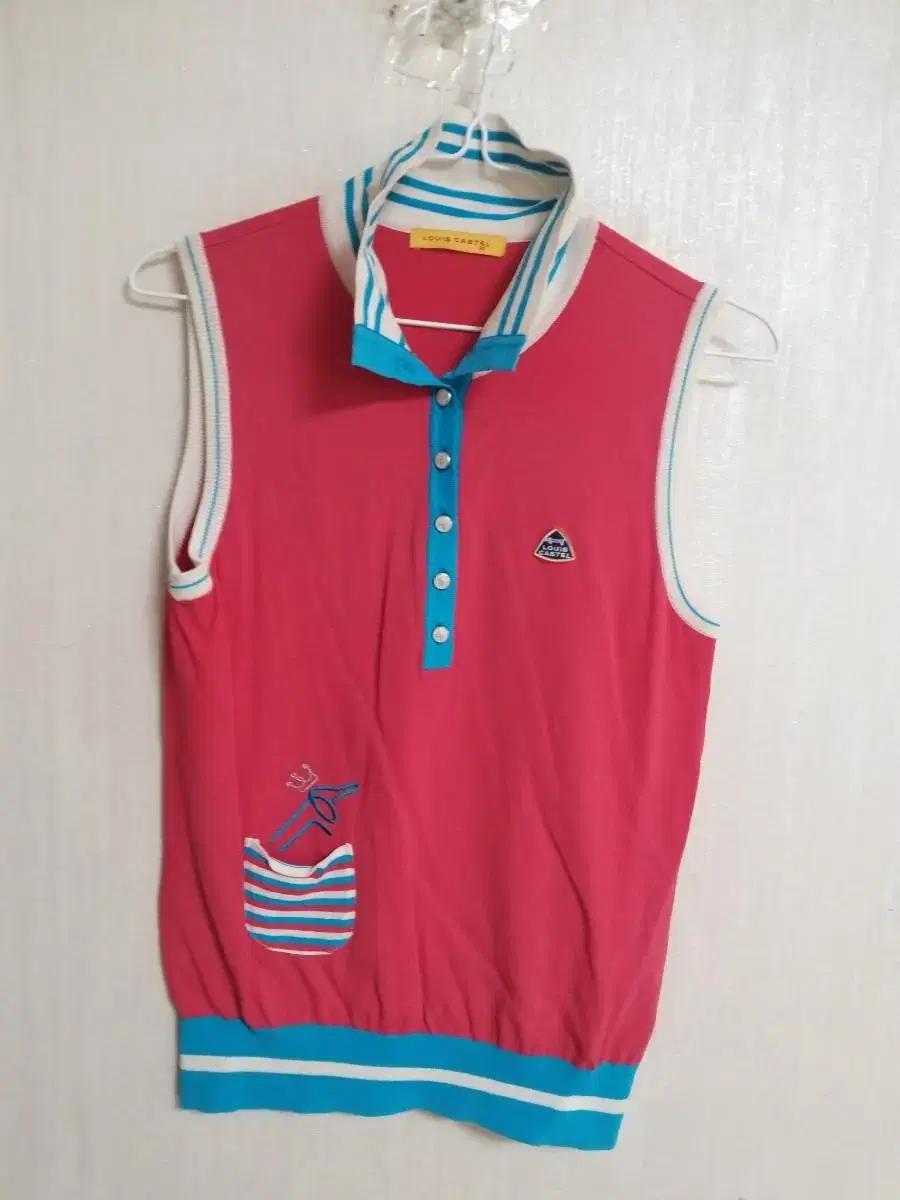 여성 루이까스텔 봄.가을 니트조끼 (스판90)