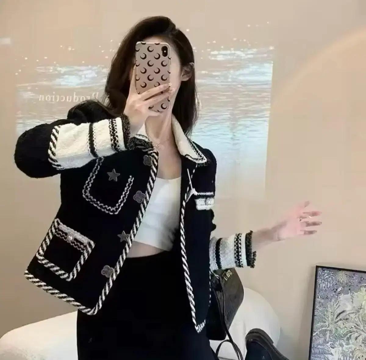 44사이즈 추천 트위드 자켓 봄 가을 하객룩 데이트룩