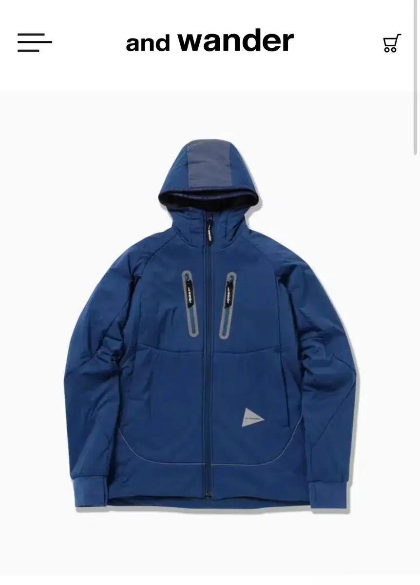 and wander alpha AIR hoodie 앤드원더 알파 에어