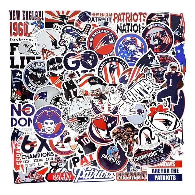 캐리어 노트북 캠핑 스티커 럭비 (51장)