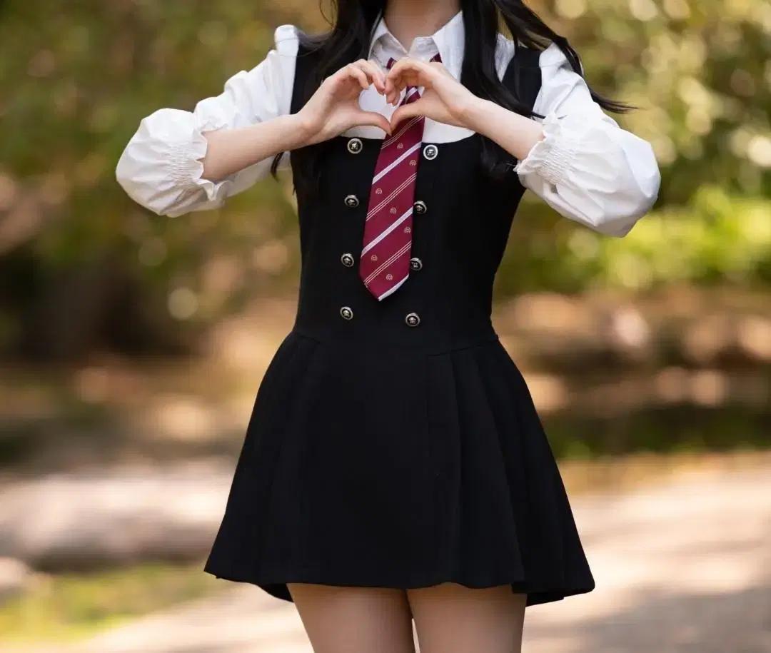 졸업사진 대여 하이틴 프레피룩 교복 머리띠 구두 영국교복