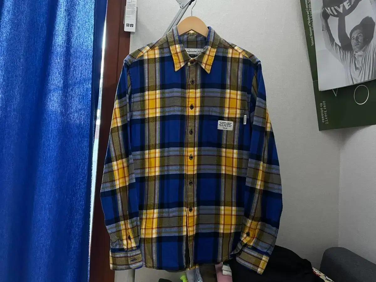 디스이즈네버댓 체크셔츠 L