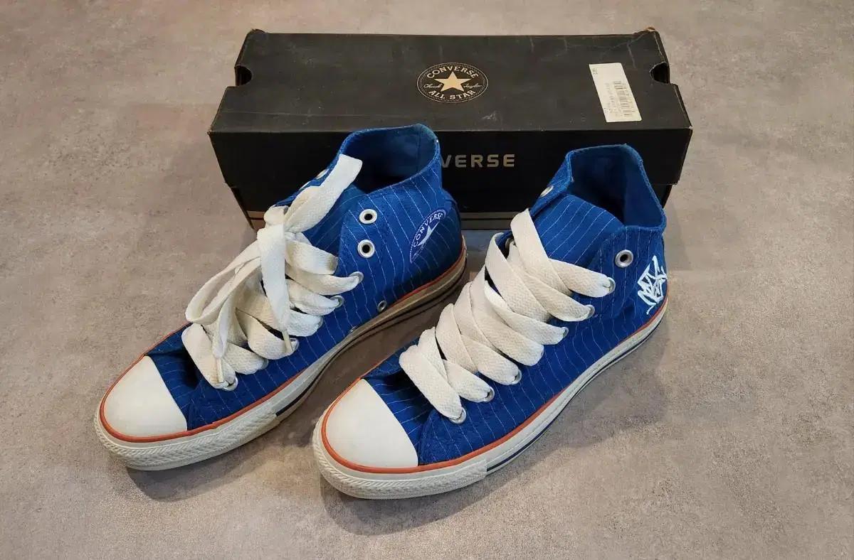 (새상품) 컨버스 converse 올스타 하이 콜라보 슈즈 신발