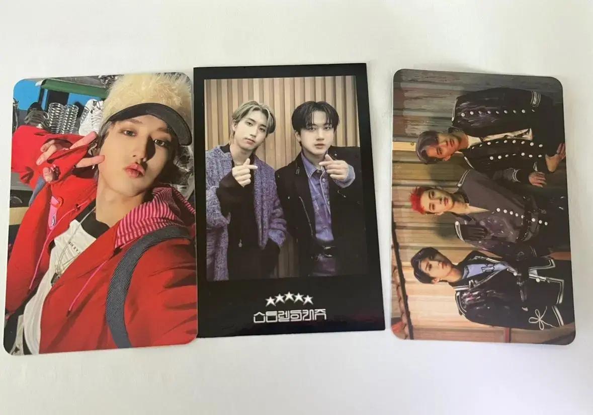 스트레이키즈 한 한지성 포카 set