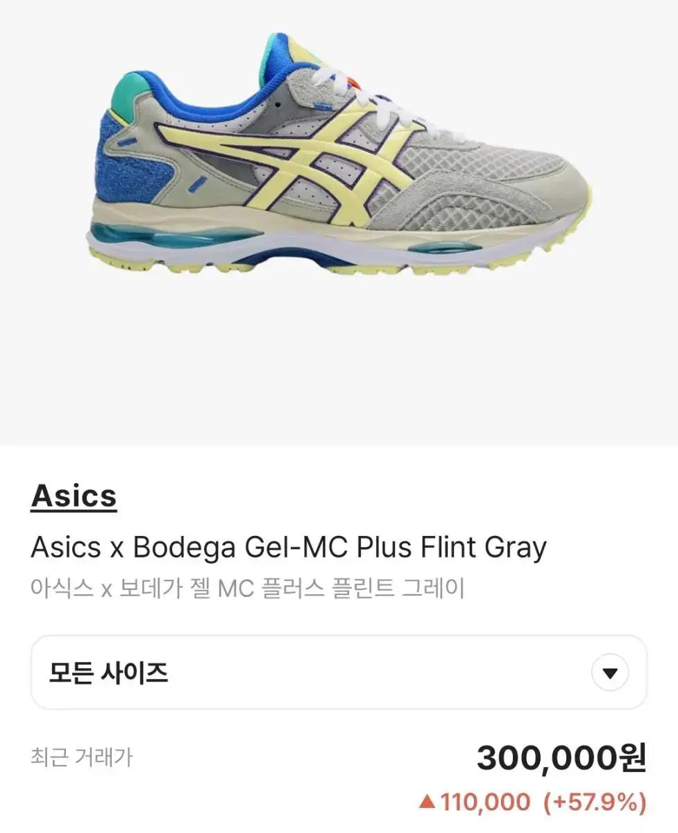 새상품Asics x Bodega Gel-MC Plus Flint Gray