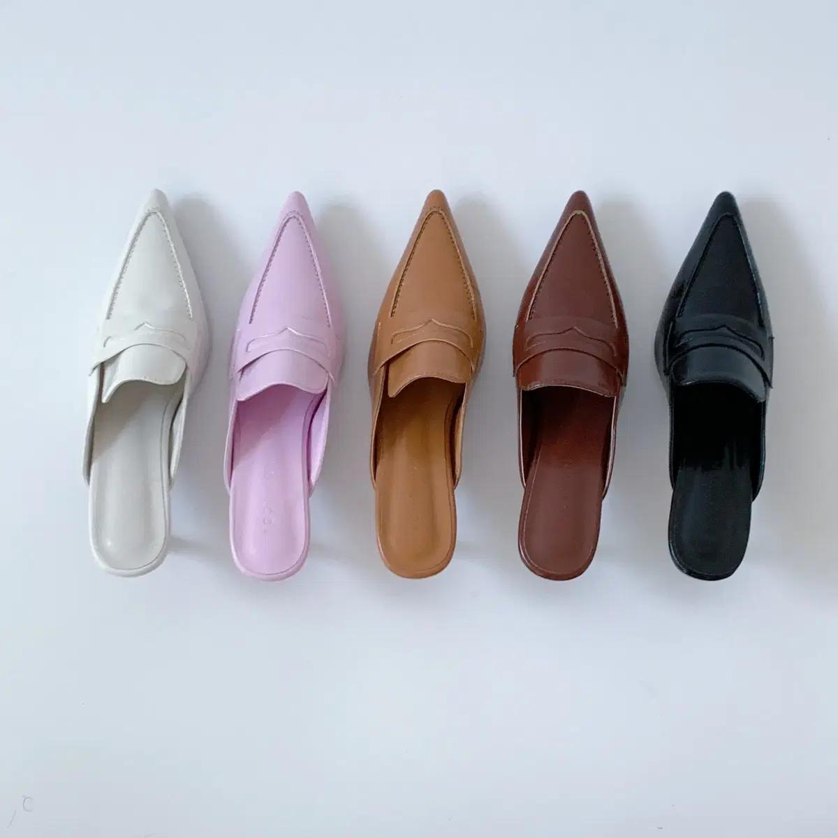 @세일 9367 여성뮬 여성힐 데일리 심플 오피스 편한쿠션창 샌들 5칼라