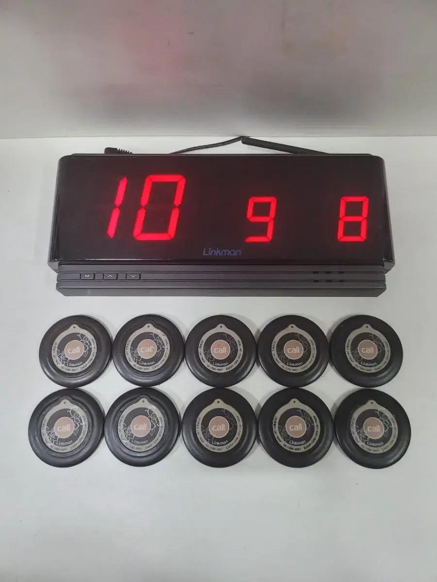 링크맨 3구 수신기 1대 + 벨 LM-T900F 10개 중고 팝니다