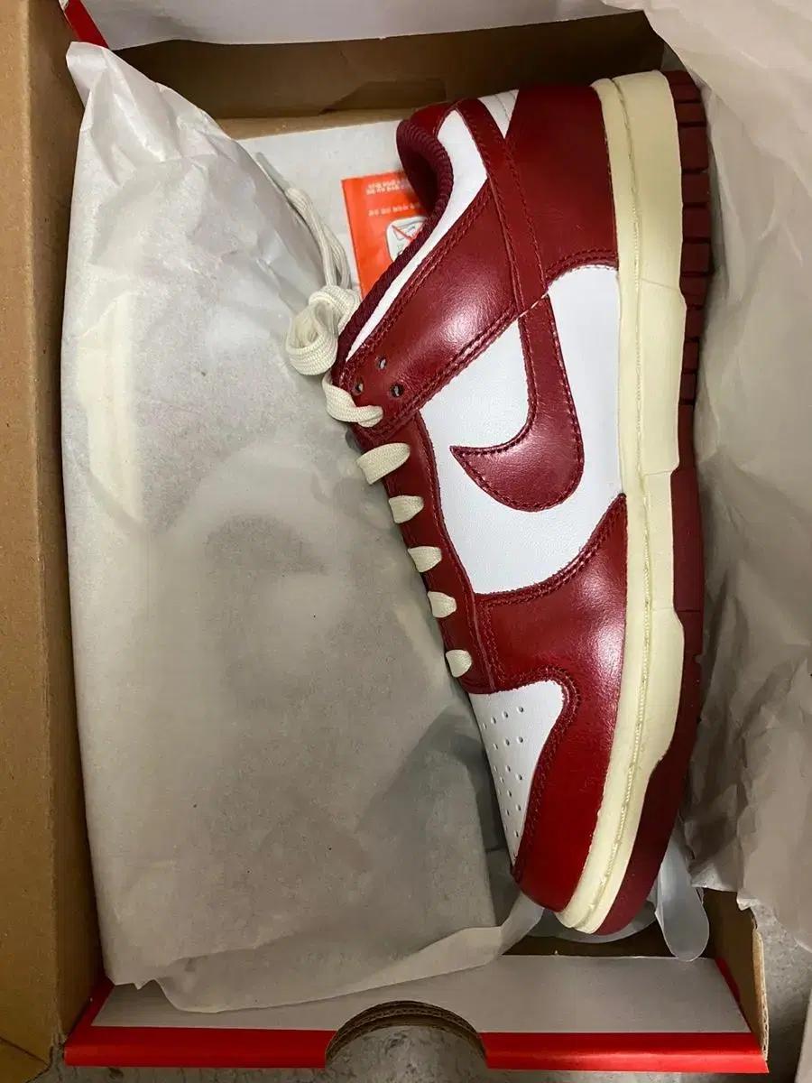 나이키 덩크로우 레트로 팀레드 240