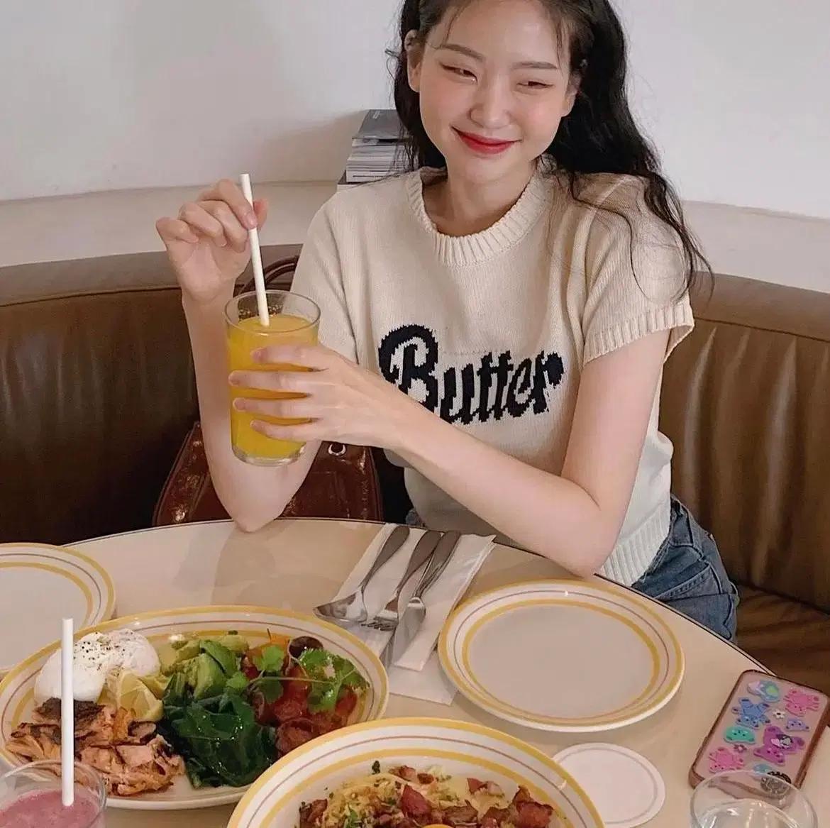 새상품 여름 버터니트