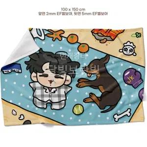 (미개봉)BTS 정국 꾹뚜기 대형 담요 럭드 아크릴 키링 포카 포토카드 엽서 인형 피규어 럭키드로우 이벤트 굿즈 방탄소년단 Jungkook Bam Blanket