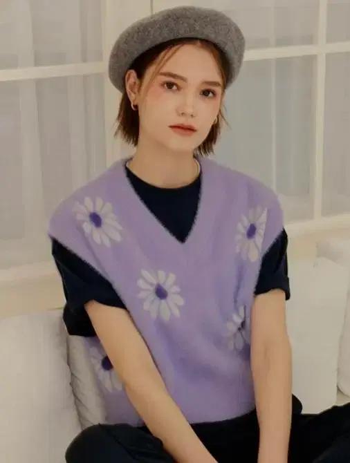 제너럴 아이디어 모헤어 데이지 니트