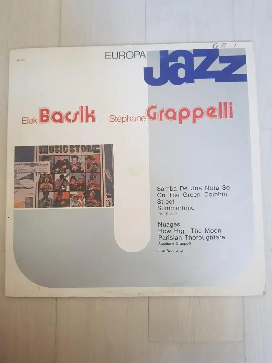 재즈엘피 Elek Bacsik Stephane Grappelli 바이닐