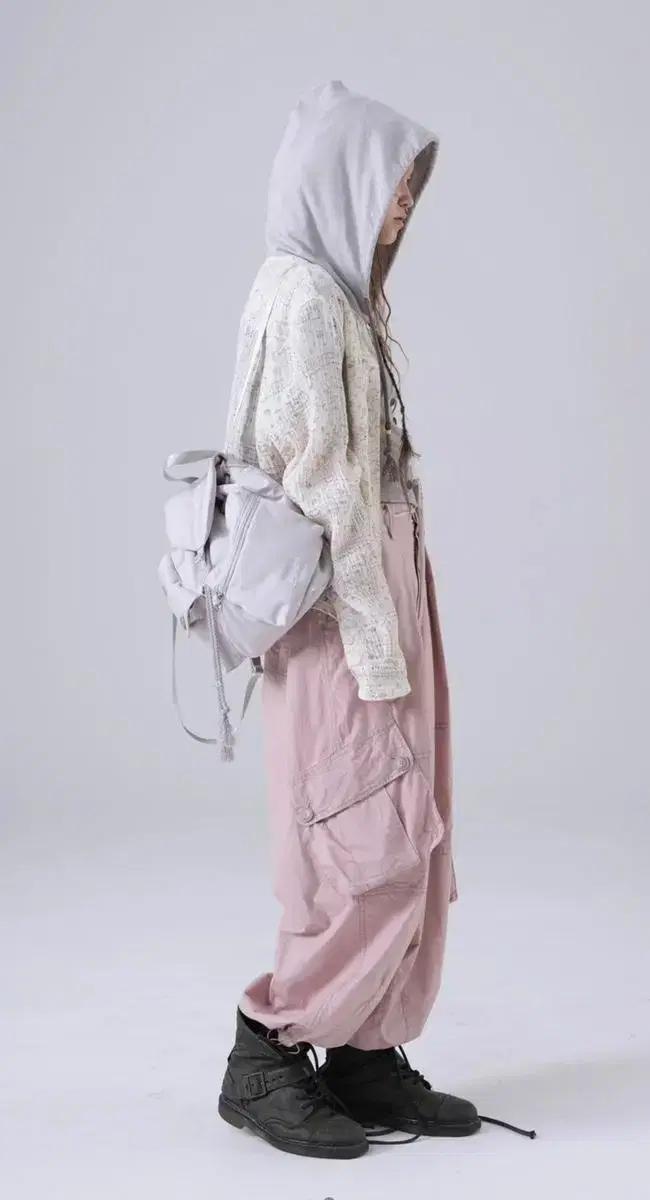 Tensedance soft hoodedcardigan