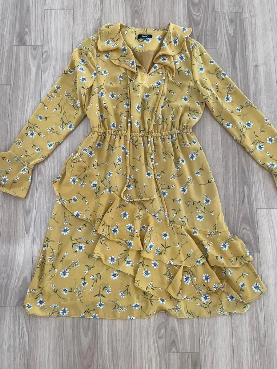 여성 원피스 스파오 꽃무늬 봄 원피스