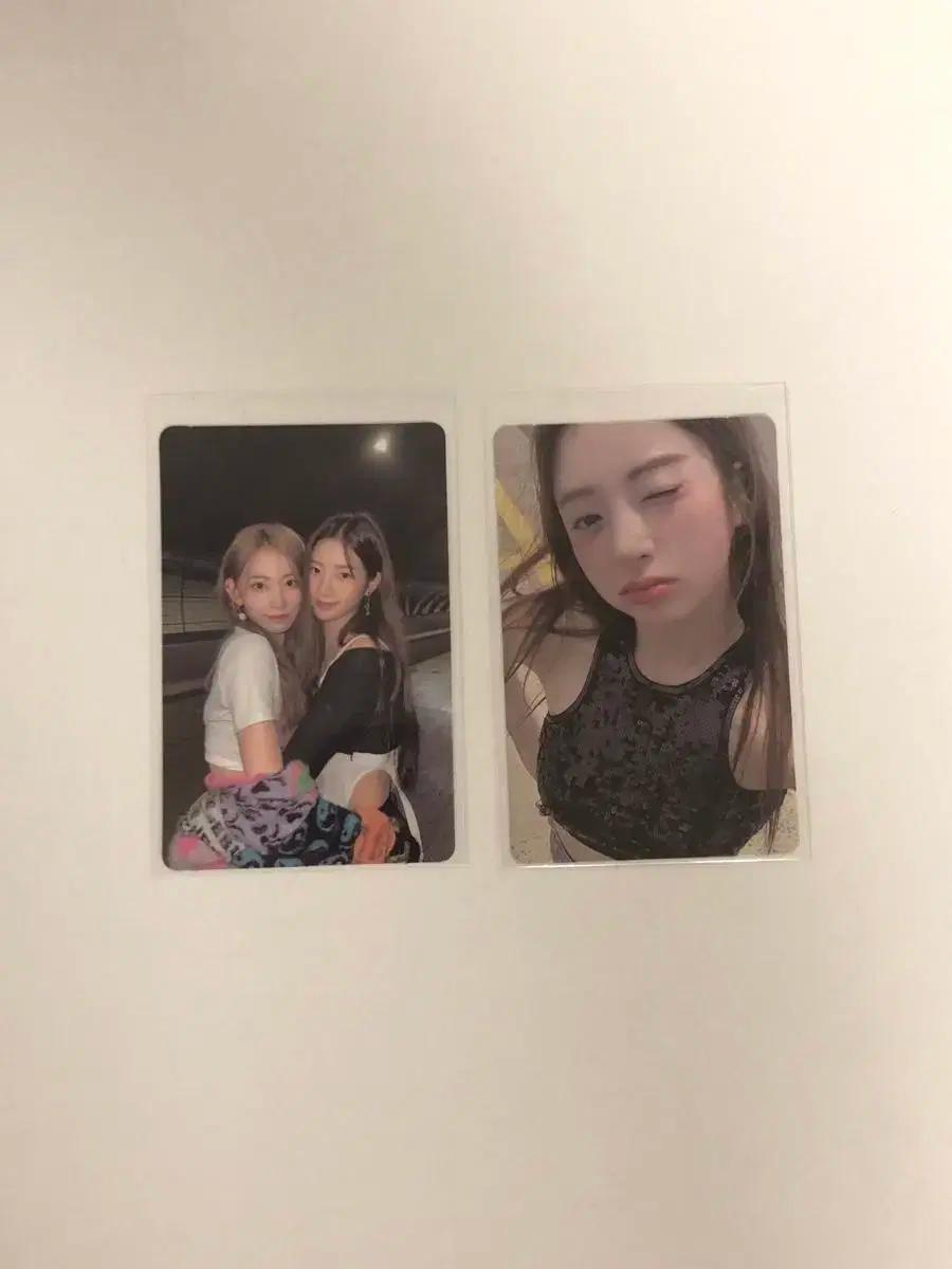 르세라핌 허윤진 사쿠라 카즈하 포카 안티프래자일 포토카드 유닛포카 앨포