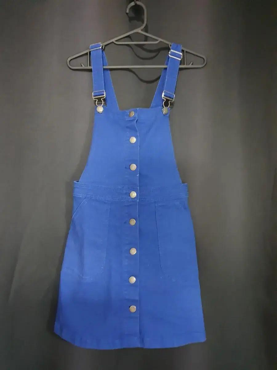 진청멜빵원피스 청멜빵 청원피스 원피스정장 OPS 귀여운옷 여친룩 소녀룩