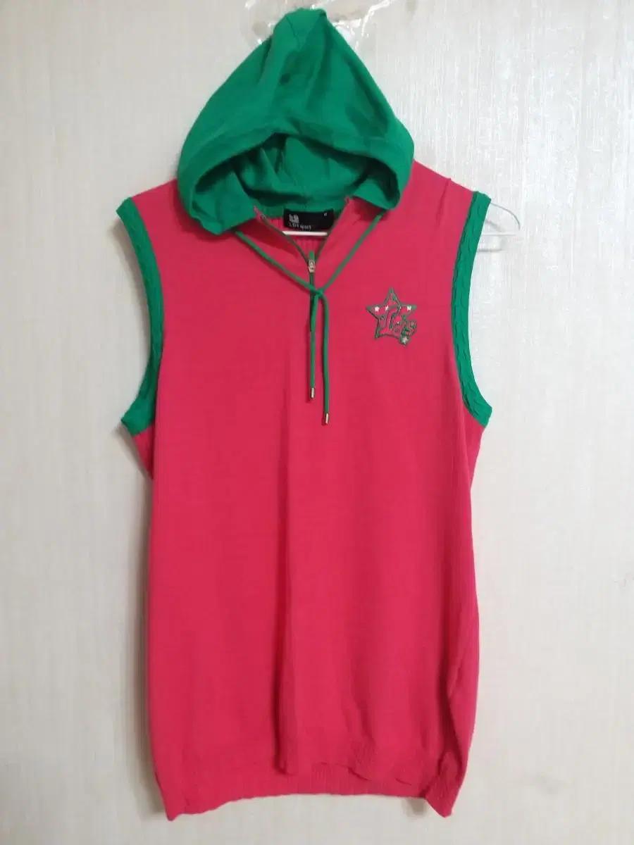 여성 이동수골프 봄.가을 니트조끼 (스판95)