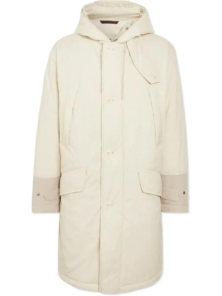 Ermenegildo Zegna 에르메네질도 제냐 가죽 트리밍 파카