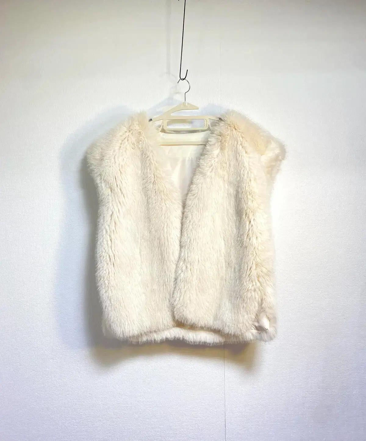 털베스트코트 퍼조끼오버핏겨울코트털조끼c9