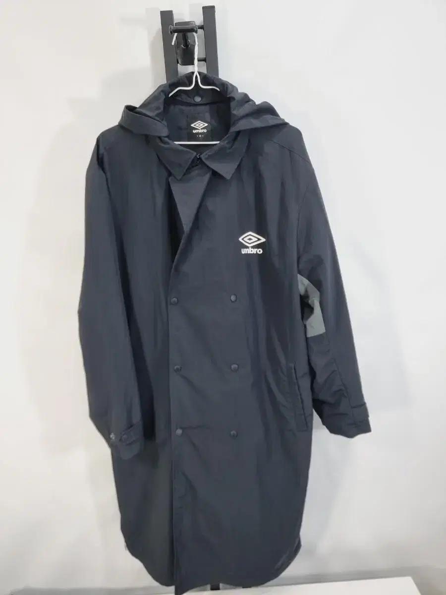 엄브로 바람막이 우븐 트렌치코트 롱자켓 M