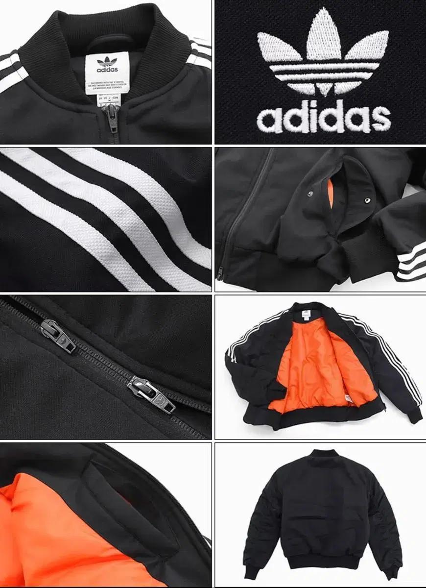 아디다스 오리지널 MA-1 패드 봄버자켓 블랙 L