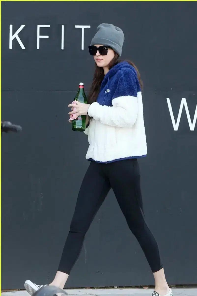 나이키 여성 셰르파 후리스 집업 후드 자켓 S