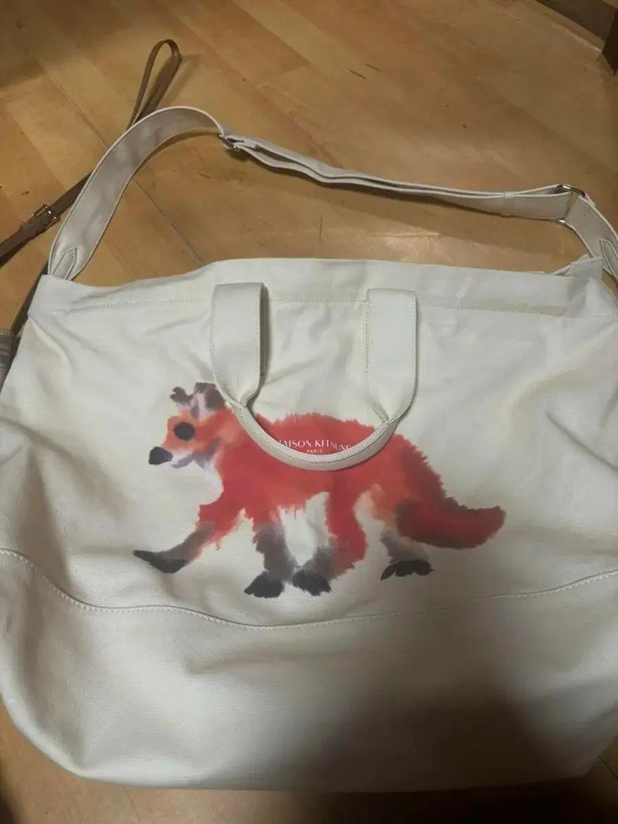 메종키츠네 토트백