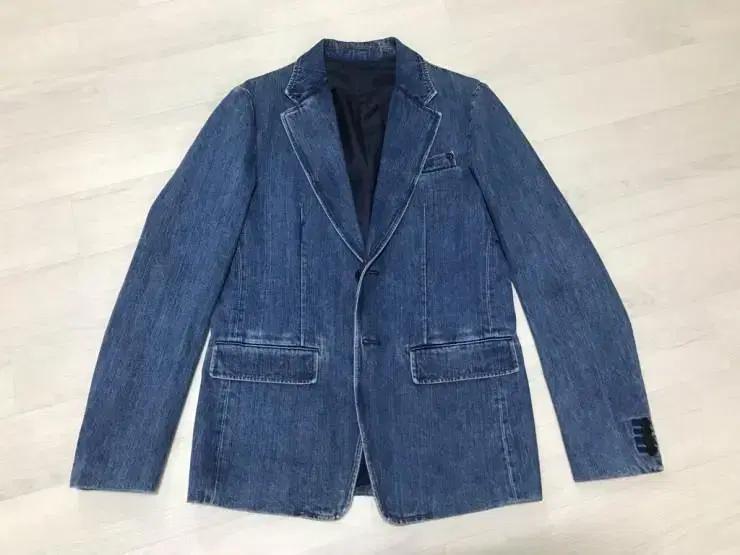 프라다 PRADA 데님 남성 블레이저 자켓