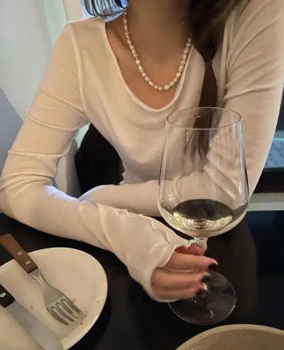 마뗑킴 진주 목걸이 다이닛 deinet 쥬얼리 악세서리