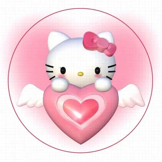 200장)엔젤키티 도무송 / 산리오 포용 포장 다꾸 스티커 대량양도 처분