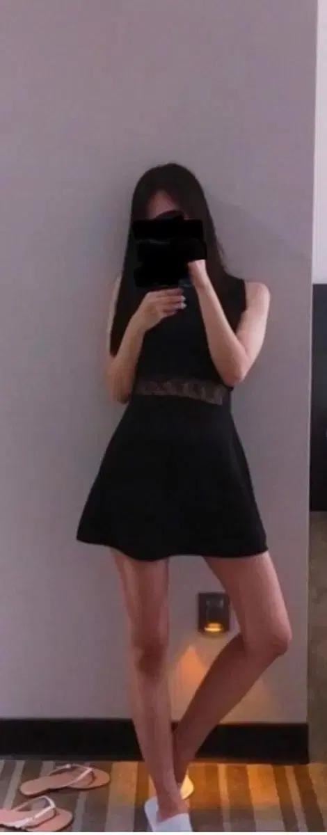 고급 레이스 원피스 투피스 활용가능 미니스커트 스커트 치마 하객룩 정장