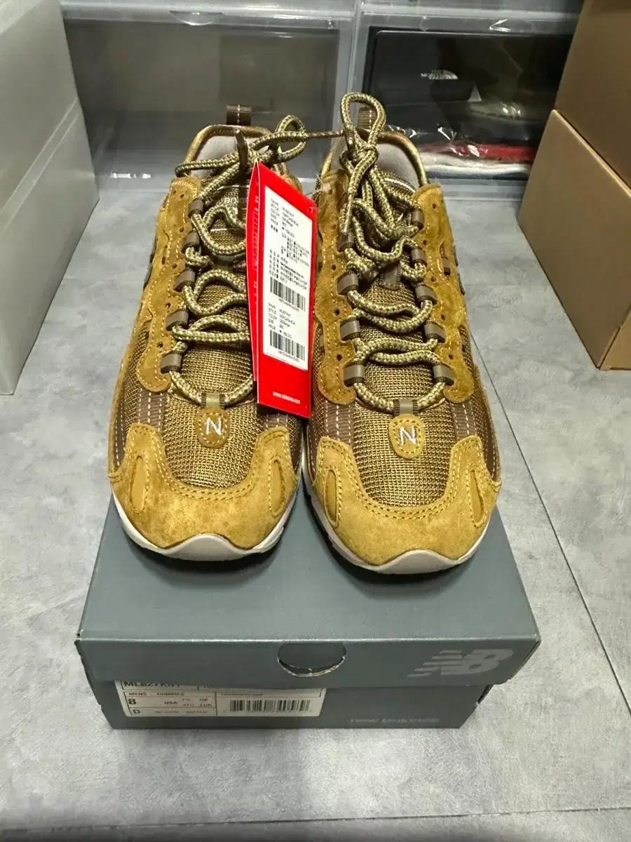 뉴발란스 x 디스이즈네버댓 827 브라운 베이지 260mm 새상품